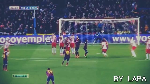 Гол Месси в ворота Альмерии смотреть онлайн