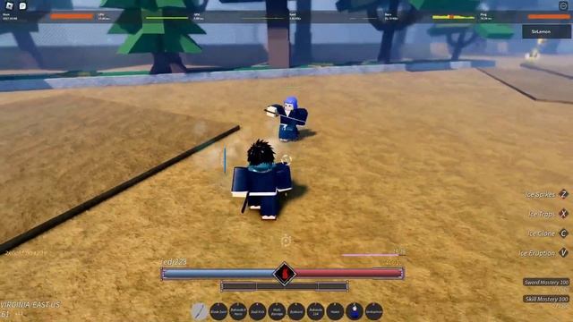 Hyorinmaru Showcase (Shikai) | Project Mugetsu (Roblox) смотреть онлайн
