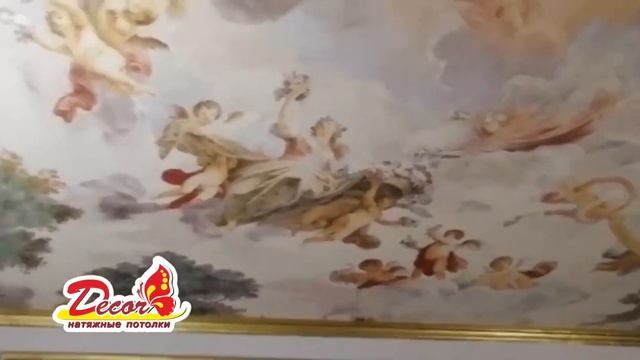 Готовый тканевый потолок - сеть студий натяжных потолков Decor в Нижнем Новгороде смотреть онлайн
