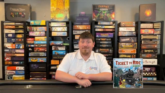 Ticket to Ride Europe - Day 347 of 365 day Board Game Count Down смотреть онлайн