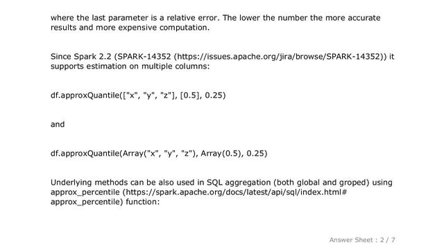 PYTHON : How to find median and quantiles using Spark смотреть онлайн