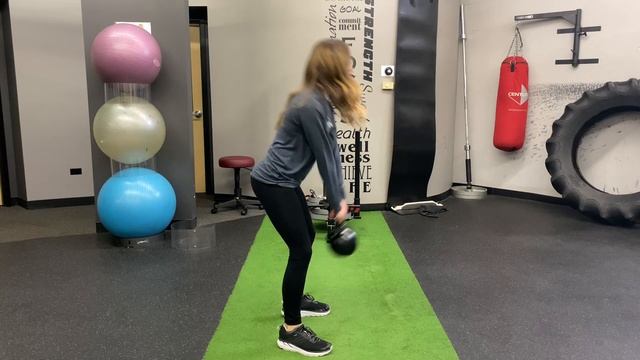 Kettlebell Swing Exercise