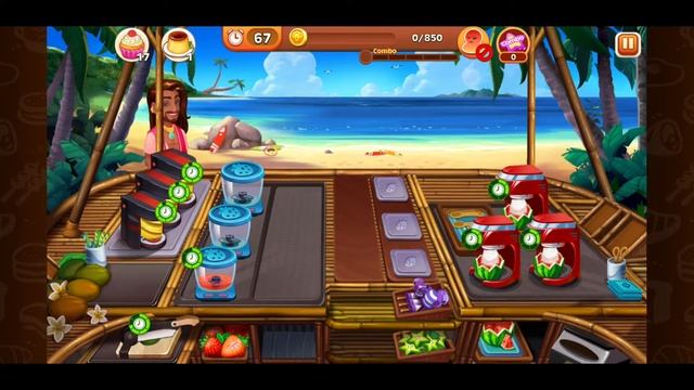 Cooking Madness - A Chef's restaurant- Beach Restaurant Game play 2020 смотреть онлайн