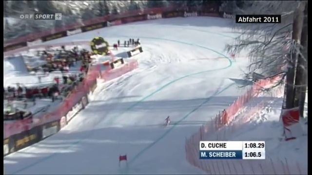 Alpine ski 2011 WC Kitzbuhel Abfahrt смотреть онлайн