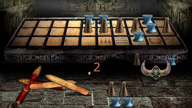 Egyptian Senet - это настольная игра Древнего Египта смотреть онлайн