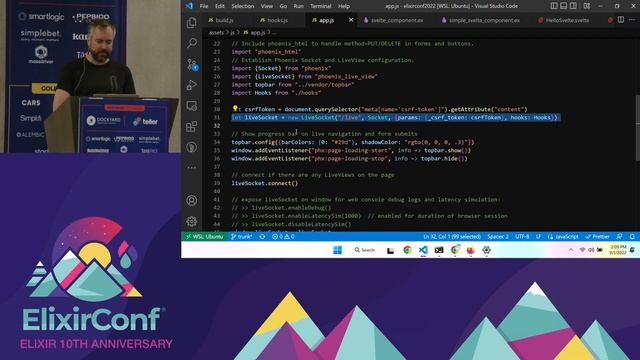 ElixirConf 2022 - Ryan Cooke - E2E Reactivity - using Svelte with Phoenix LiveView смотреть онлайн