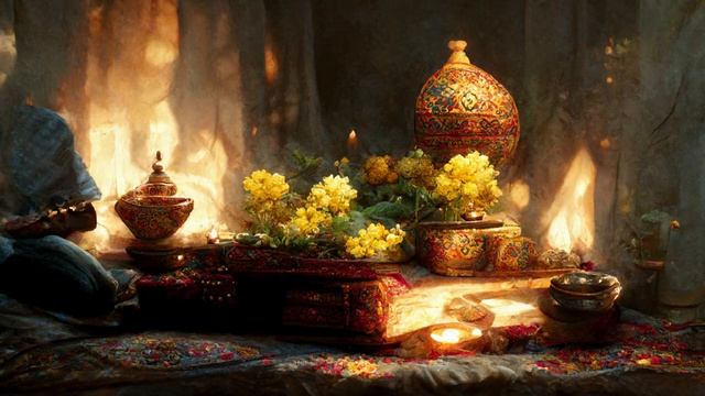 Santoor Instrument Music | In A Persian Garden | Soothing Music For Relaxation, Study, Sleep