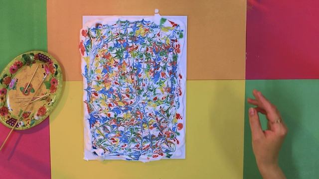 КАК РИСОВАТЬ НА ПЕНЕ ДЛЯ БРИТЬЯ? Мастер-класс по мраморированию бумаги смотреть онлайн