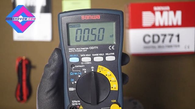 Đồng hồ vạn năng điện tử Nhật Sanwa CD771 | @donghovannang смотреть онлайн