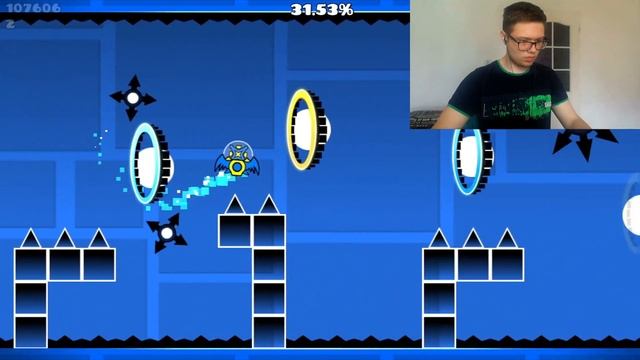 ГРАЮ ВАШІ РІВНІ ТА СТРАЖДАЮ - [GEOMETRY DASH] #19 смотреть онлайн