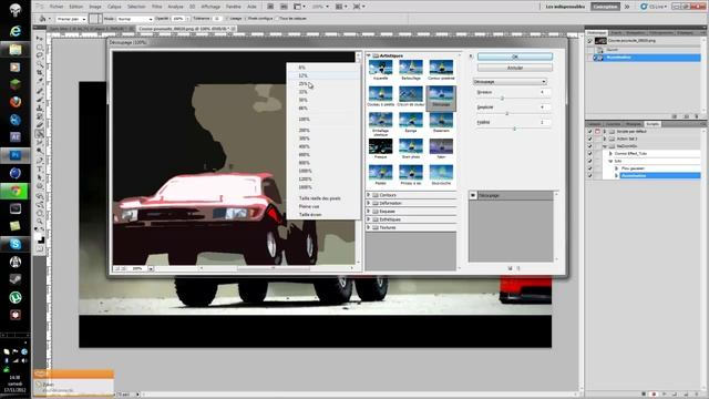 Tutoriel Photoshop | Comics Effect (Marvel) | Français смотреть онлайн
