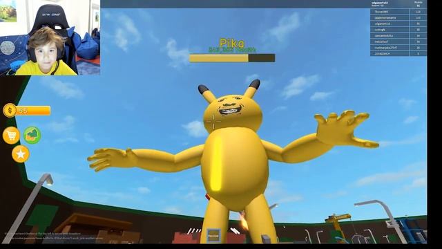 A VERY HUNGRY PIKACHU - Roblox смотреть онлайн