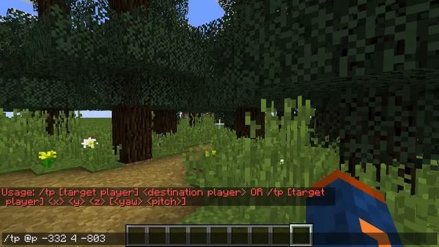 Using Commands in Minecraft: /tp & /teleport with an Explanation of Relative Positioning | 1.11.2 смотреть онлайн