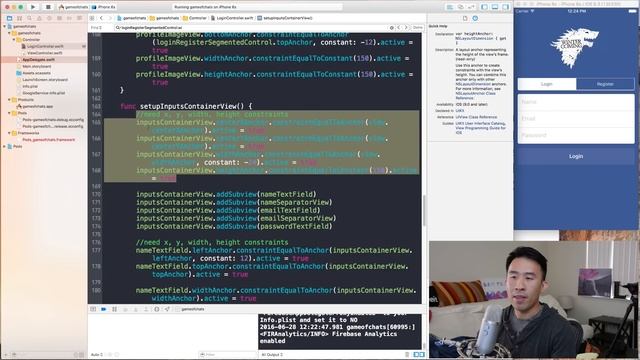 Swift: Firebase 3 - Logging in with Email and Password (Ep 3) смотреть онлайн