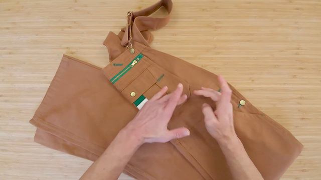 How to Repair the Pocket on Work Bibs смотреть онлайн