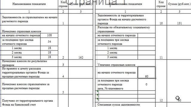 соцстрах заполнение смотреть онлайн