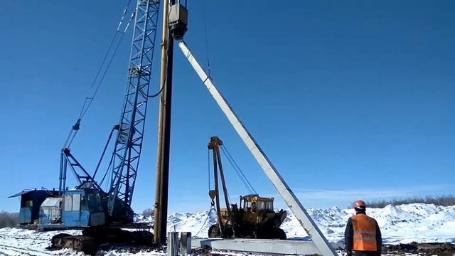 Забивка свай смотреть онлайн