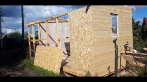 Сарай 6*3 - на даче, своими руками