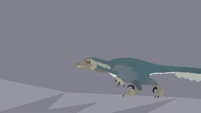 Prehistoric Planet Velociraptor animation |Stick Nodes Pro| смотреть онлайн