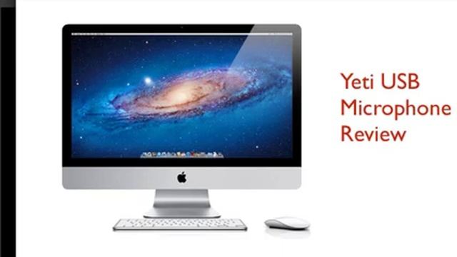 Yeti Microphone Review [vs Built In iMac Microphone] смотреть онлайн