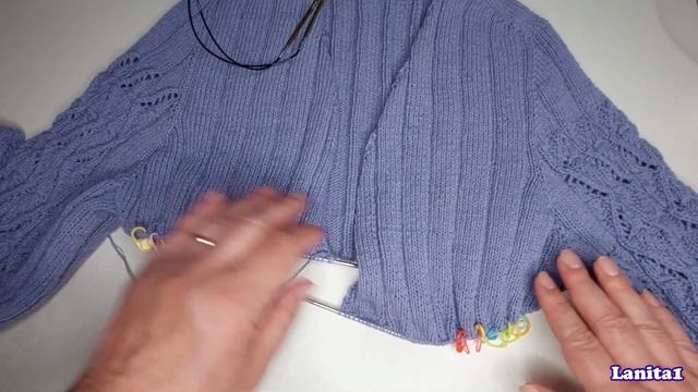 Кардиган спицами 