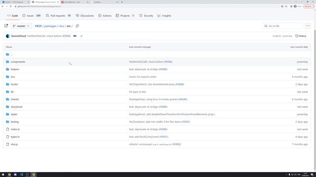 ? СТРИМ ?? CODE REVIEW проекта VK UI, проверяем ребят из vk (react, typescript) смотреть онлайн