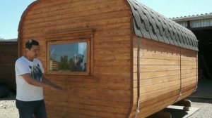 Какой нужен фундамент под баню-бочку? Варианты