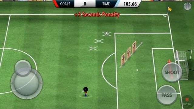 Короткий обзор игры Stickman soccer 2016 смотреть онлайн
