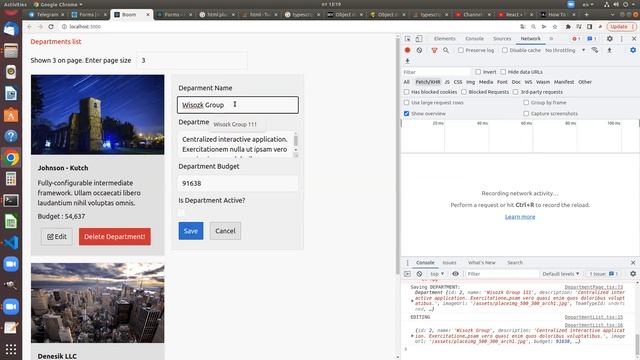 React. TS. AXIOS PUT request with a JSON body and with React Hooks. Spring Boot. Debug request body смотреть онлайн