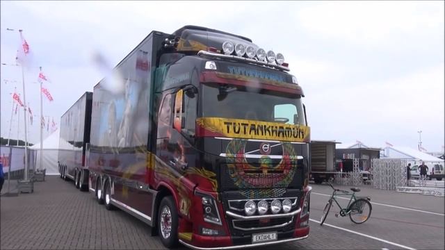 The Volvo FH16 750 HP Tutankhamun Show Truckstar