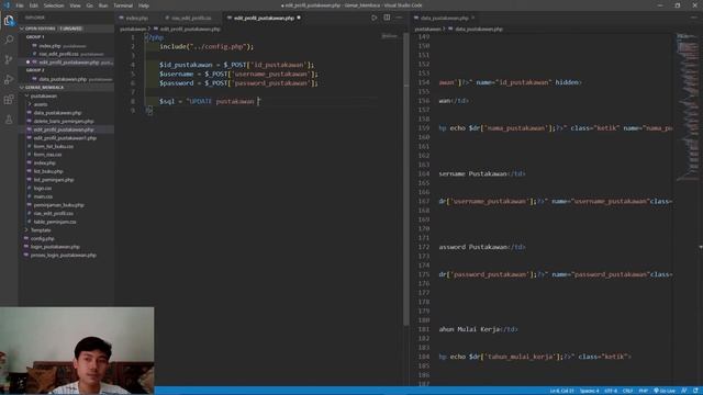 (PHP-MySQL-HTML-CSS CRUD) UTS Pemrograman Web Lanjut - query "UPDATE" смотреть онлайн