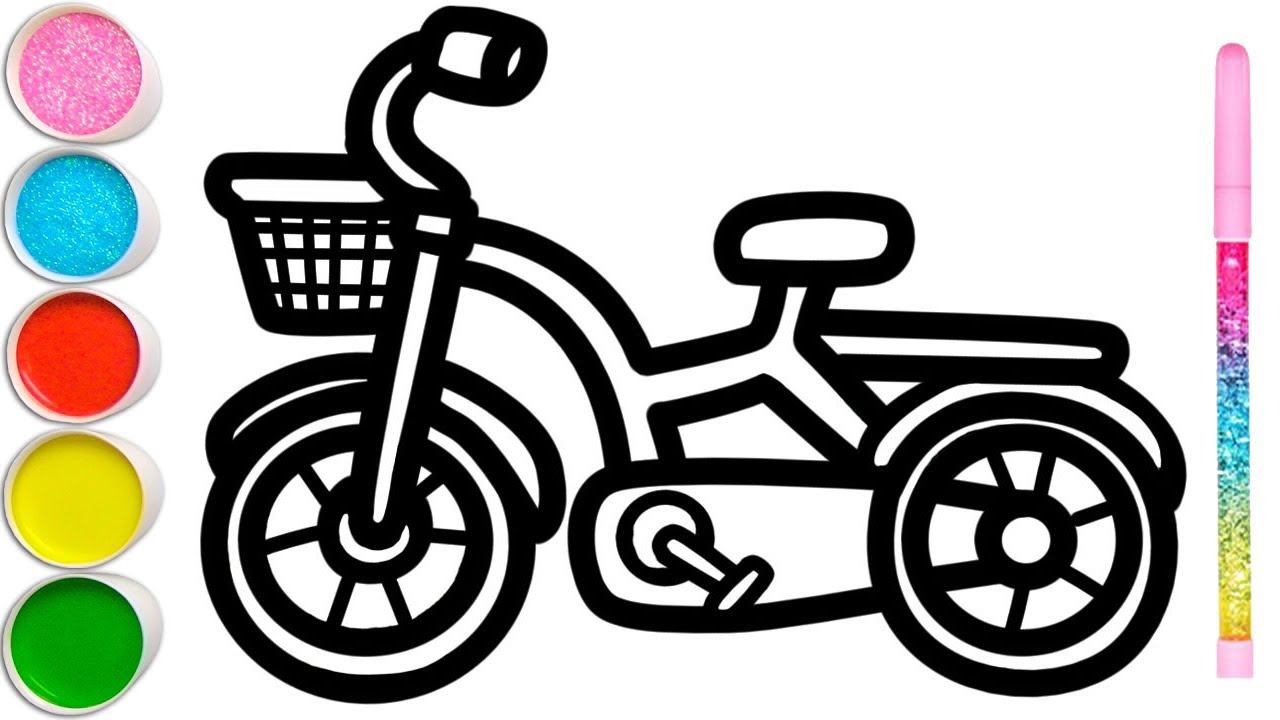 How to draw a kettle, a house, beach clothes, mickey mouse, a bathroom, a bicycle смотреть онлайн