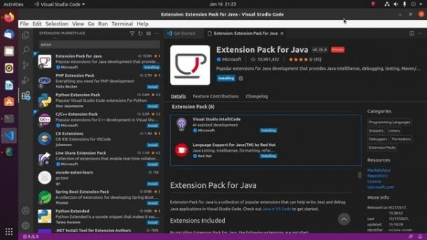 How to create and run Java project on vscode in Ubuntu, Linux | Java Program in Visual Studio Code