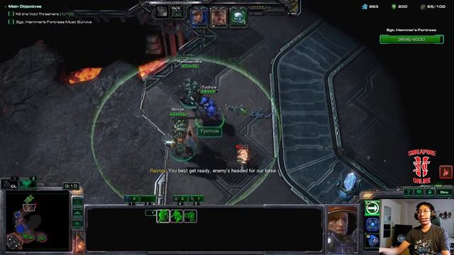 Guide To Play Tychus Starcraft 2 CO-OP: Sirus-First-Build