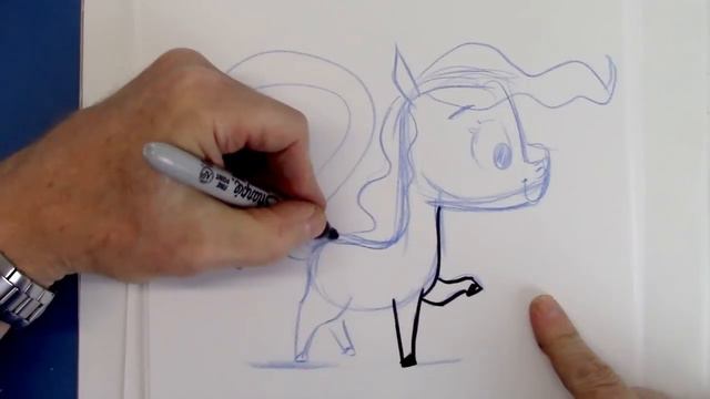 How to Draw a Pony - Step By Step for Beginners смотреть онлайн