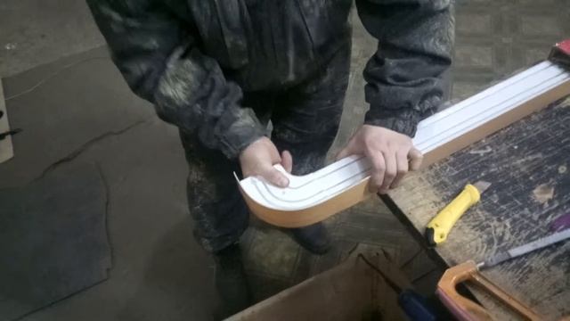 Укорачивание ПВХ карниза Легранд смотреть онлайн