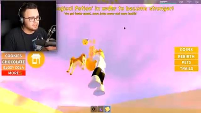 Falling from HEAVEN in ROBLOX | Roblox - Heaven Simulator смотреть онлайн
