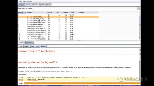 Burp Suite Tutorial: Code Injection From a Fuzzdb List смотреть онлайн