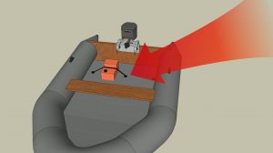 ⛽ Крепление топливного бака в лодку НДНД