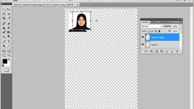 Create Passport size Photo in Adobe Photoshop 2020 смотреть онлайн