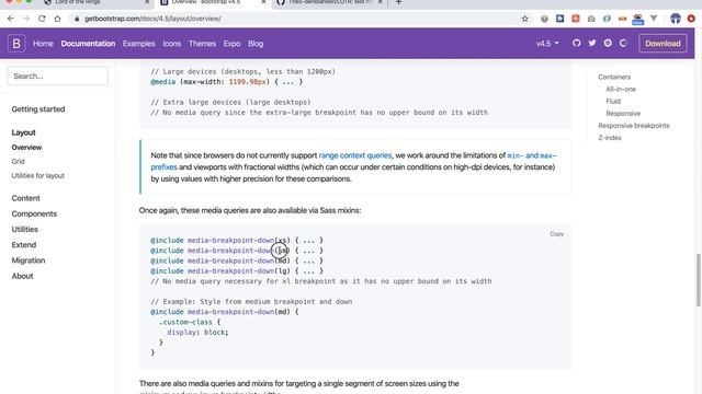 Pagina met Bootstrap 2: Bootstrap responsive grid смотреть онлайн