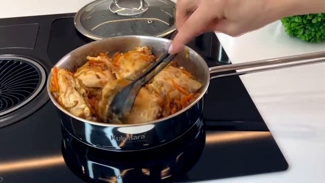 Очень Вкусный ужин или обед в сковороде на каждый день! Рецепт, который невозмож смотреть онлайн