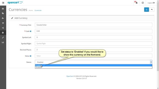 OpenCart 2.x. How Manage Currencies And Set Up Default One смотреть онлайн