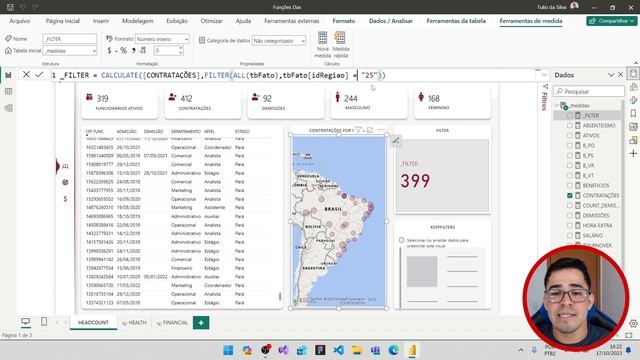 Função DAX: como usar a função FILTER e KEEPFILTERS no POWER BI смотреть онлайн