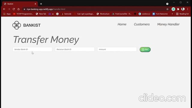 Basic Banking System/ #Task-1/ #The Sparks Foundation/ Web Development Intern/ Riya Mandal смотреть онлайн
