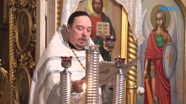 Рождественская служба в храме Иннокентия Вологодского смотреть онлайн