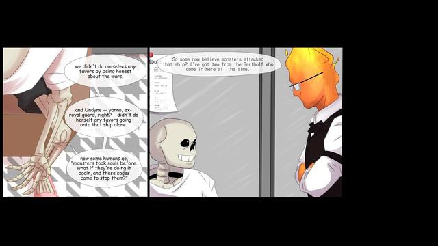 UNDERTALE COMIC DUB: The Anomaly Chapter 3 Part 1 смотреть онлайн