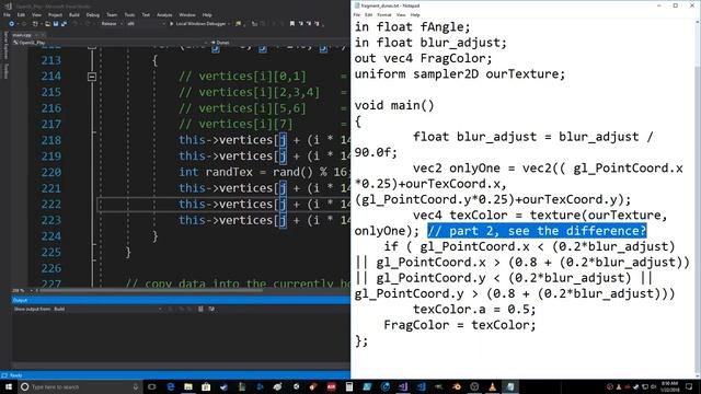 OpenGL 2D Top Down Game Fragment Shader Blur Adjustment with Constants already in play Part смотреть онлайн