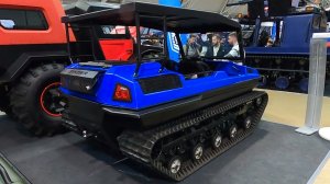 Tinger Track 2 - российский вездеход на гусеницах с пластиковым корпусом