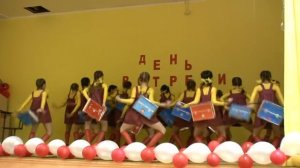 Школьницы, School dance (Severodvinsk, Vladimir Lobanov) HD